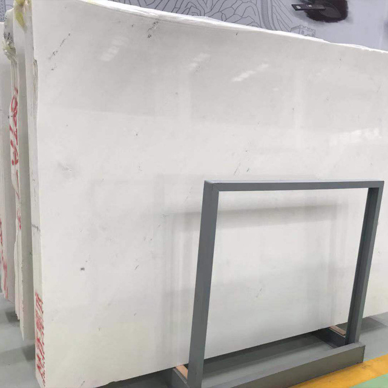 南斯拉夫白简约白色天然大理石背景墙台面墙身弧板茶几洗手台面