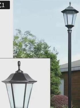 厂家庭院灯庭院灯户外3米4米公园太阳能景观室外别墅小区led直供