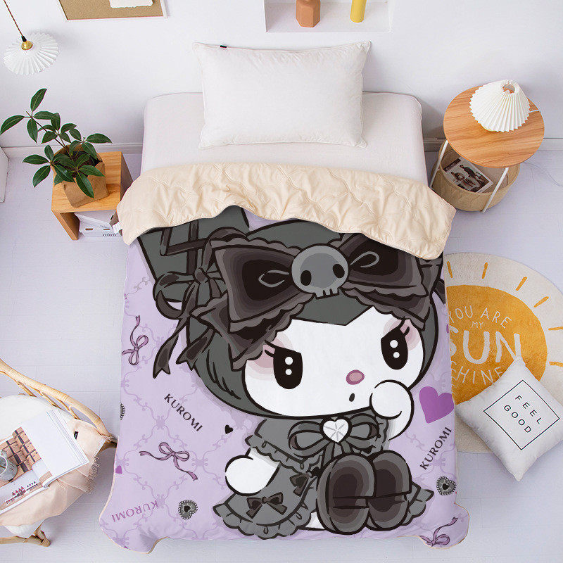 9zrt可爱米美乐蒂夏凉被库洛女孩学生宿舍空调被子儿童可机洗夏