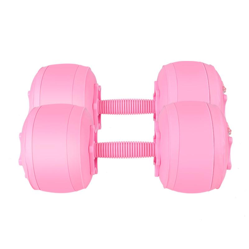 注水哑铃家用健身充水哑铃便携可调节壶铃重量6kg迷你水哑铃女士