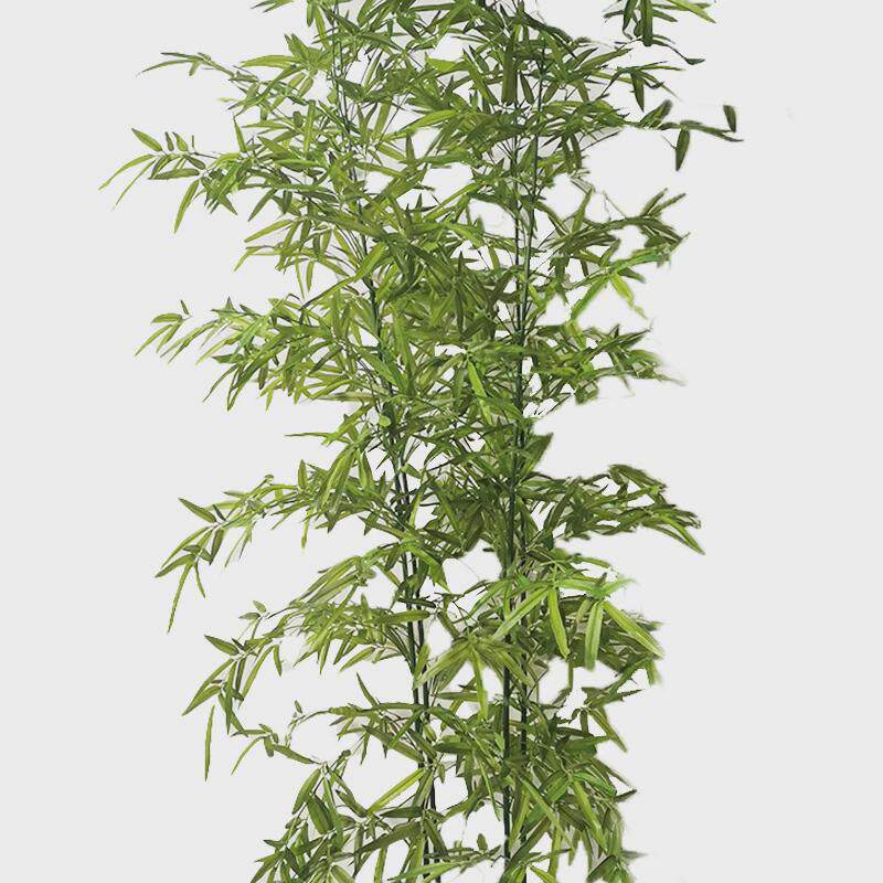厂家供应佛肚竹大叶小叶仿真竹子竹排屏风假竹子绿植造景竹叶摆件