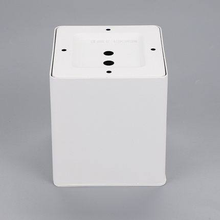 仙客来系列led方形明装筒灯商场单头天花灯家用客厅过道极简展厅