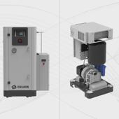 无油空压机1.5 7.5kw打气泵涡旋空气压缩机静音小型 5.5 2.2 3.7