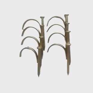 镀锌钩钉钉固水管钉管卡固定钉家用装修水泥墙带钉挂钩PPR管钩钉