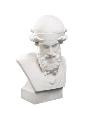 石膏像哲学家柏拉图人物写生素描头像美术教具石膏模型雕塑摆件