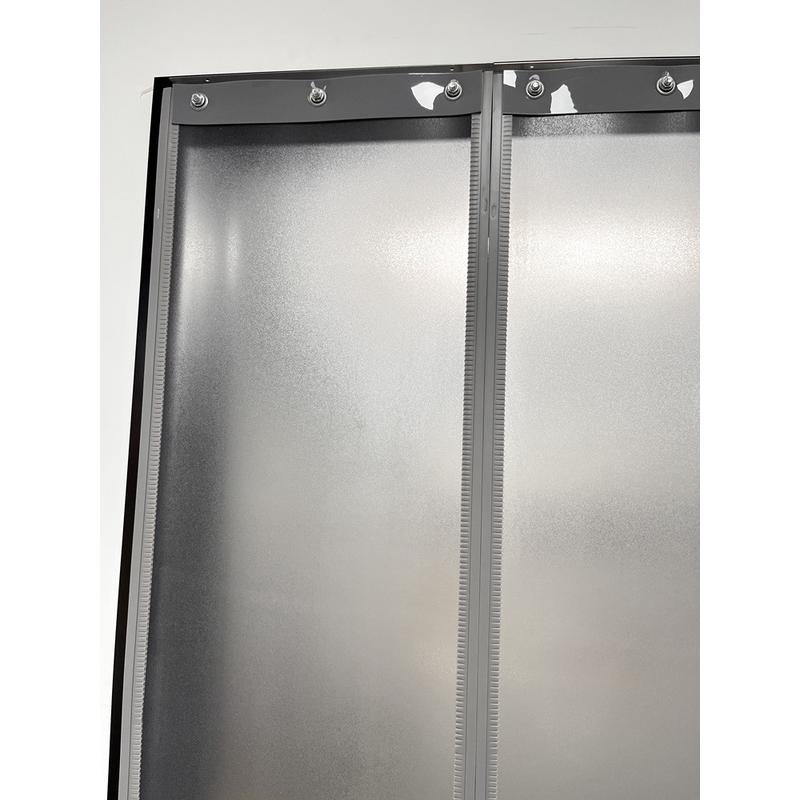 磨砂不透明磁性遮阳塑料pvc空调帘自吸门帘厨房卫生间隔断遮新品