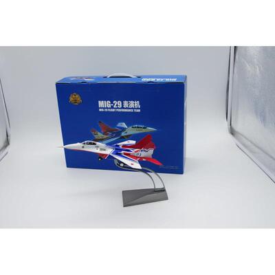 热卖1:72MIG29航展表演机成品摆件模型米格29仿真合金静态飞机