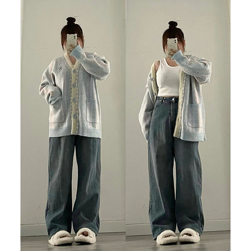 胖mm大码可调节腰围阔腿女新款宽松显瘦直筒裤,女装/女士精品,大码裤装,淘宝优惠券,粉丝福利购,淘宝优惠卷