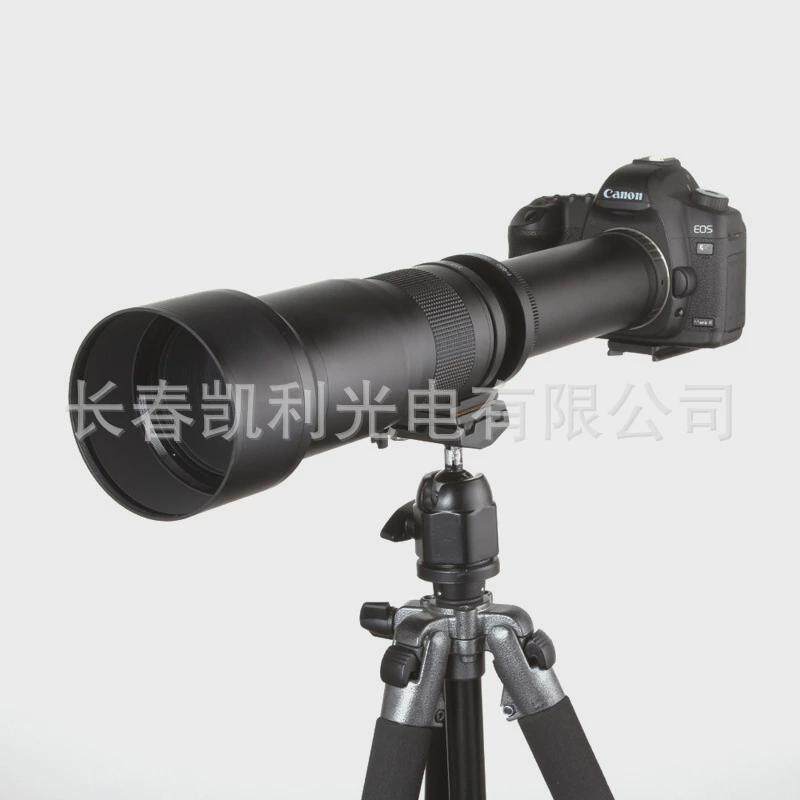 650-1300mm变焦镜头超长长焦镜头天文望远手动镜头