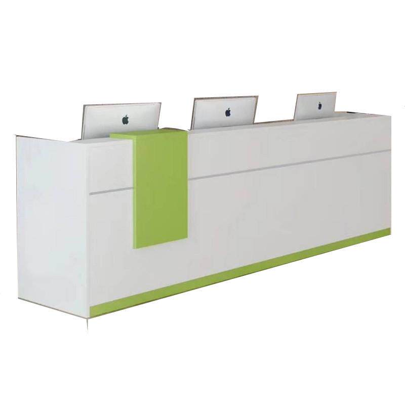 公司前台学校办公接待台酒店餐厅收银台迎宾咨询小案台