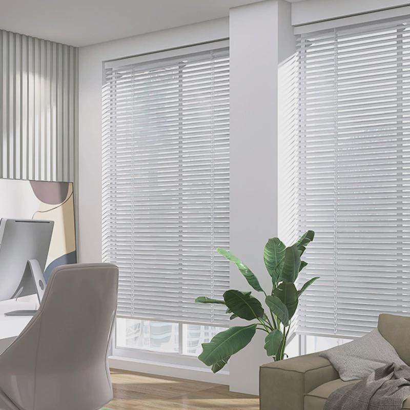 防水布百叶窗帘免打孔铝合金卷帘遮光办公室厨房卫生间拉珠升降帘,居家布艺,成品窗帘,淘宝优惠券,粉丝福利购,淘宝优惠卷