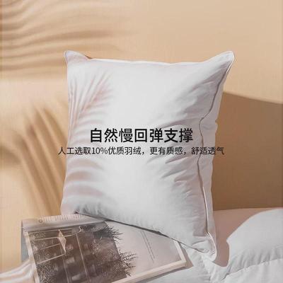 定制pillow抱枕芯沙发靠垫芯羽绒靠枕床头腰靠背枕头内胆腰垫定做