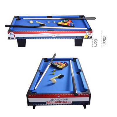 室内儿童台球桌 亲子互动桌球游戏台 迷你桌上型台球 pool table