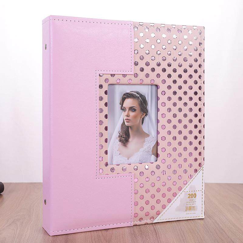 热销工厂直销8寸活页相册本新款创意儿童宝宝相册影集相片册皮质