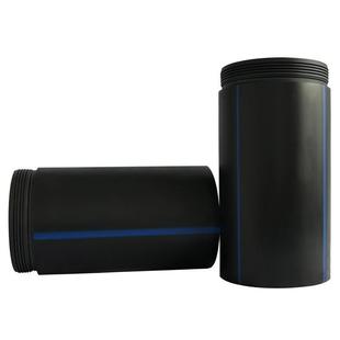 hdpe置换管厂家城市管道短管顶管自锁开挖非式管道非原料pe置换管