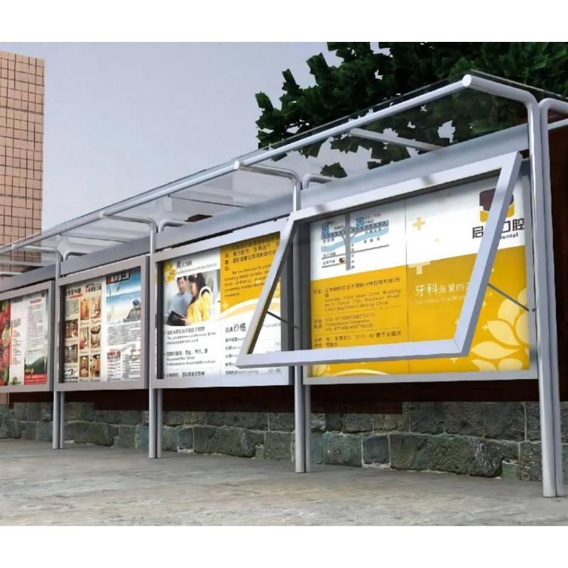 不锈钢公告栏  宣传栏 校园文化户外信息展示栏 不掉漆