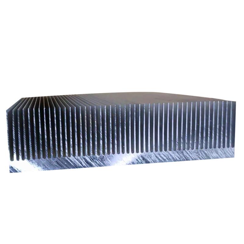 高密铝合金散热器工业大功率齿电子型材散热器cnc插片散热器厂家