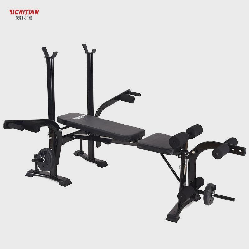 多功能举重卧推架床仰卧板力量训练家用健身器材源头工厂
