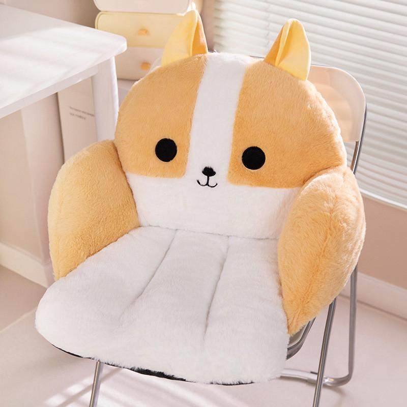 新款动物坐垫毛绒加厚椅垫靠背卧室懒人沙发垫透气超厚椅垫一体,玩具/童车/益智/积木/模型,毛绒/玩偶/公仔/布艺类玩具,淘宝优惠券,粉丝福利购,淘宝优惠卷