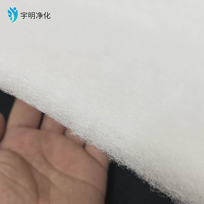 无纺布初效过滤棉烤漆房管道风口过滤用初效过滤器滤材