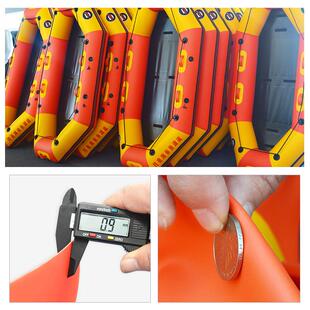 专业冲锋舟加厚皮筏艇充气钓鱼船硬底橡皮艇漂流船漂流船