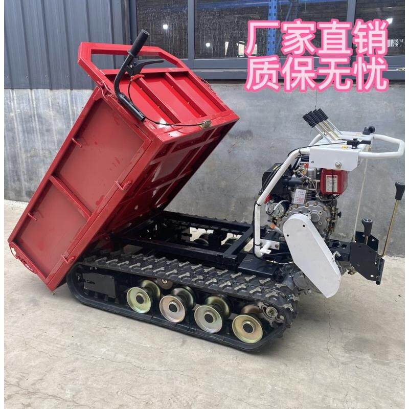 双斌农用爬山虎小型履带运输车山地果园烂泥地装载车八档运输车