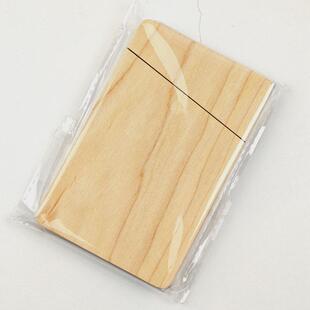 黑胡桃名片夹便捷式男士名片夹实木名片盒磁性开关口袋名片夹