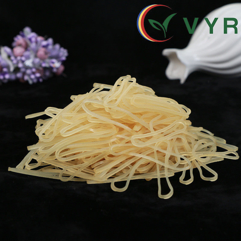 源头厂家直供6cm乳胶橡皮筋乳胶圈乳白色高弹力皮筋皮筋批发