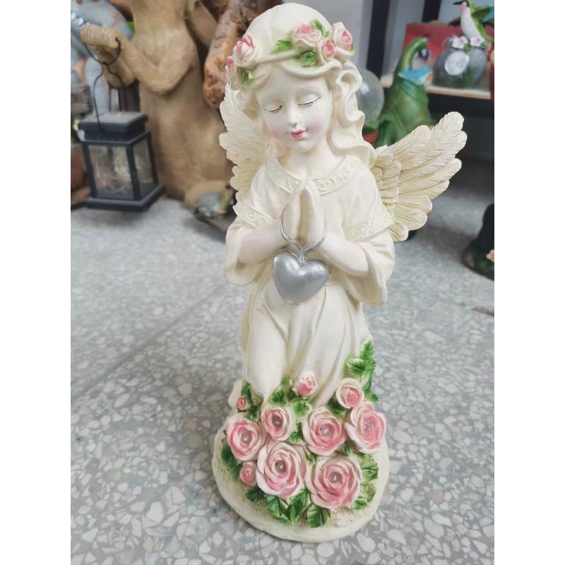 源头厂家太阳能灯仙子景观灯庭院草坪灯氛围装饰仙女摆件太阳能灯
