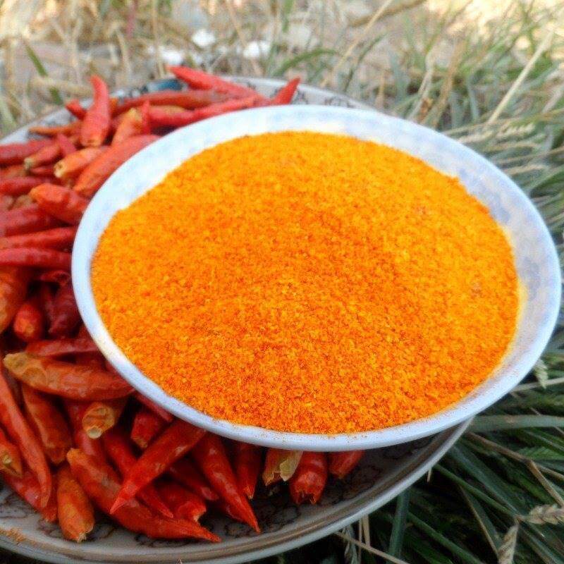 微微辣不辣黄色辣椒粉调色超细黄贡椒鸡翅胡辣汤上色特香辣椒面