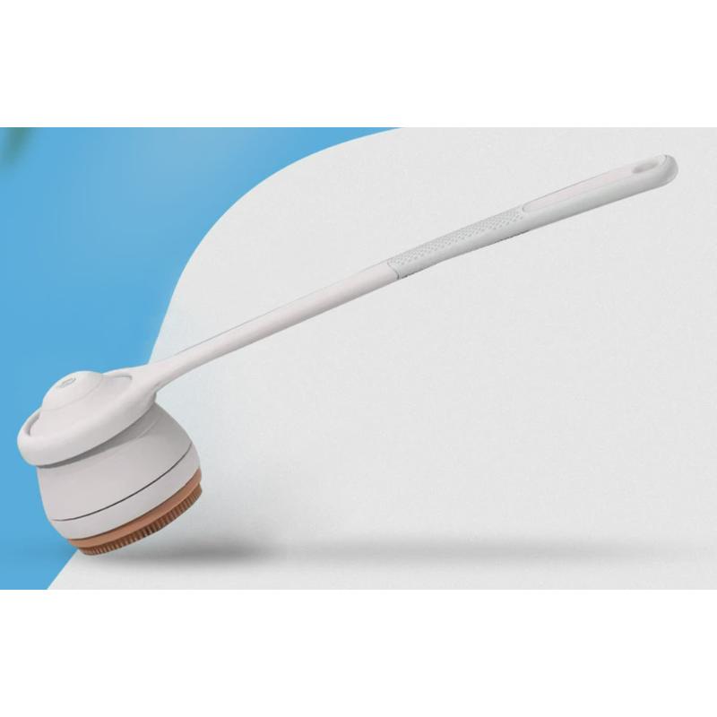 搓澡器多功能电动洗澡刷磨脚按洁面长柄皮摩搓背电动沐浴刷