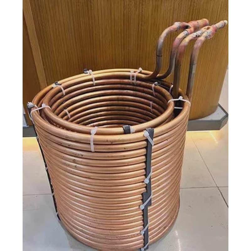 工业冷水机铜管蒸发器不锈钢水箱风冷冷水机冷凝器铜管2-30匹