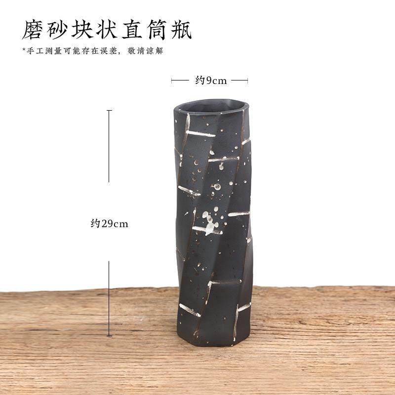 插花直筒瓶手工陶瓷插花器剑山插花底座插花工具中日式花瓶装饰,鲜花速递/花卉仿真/绿植园艺,花盆,淘宝优惠券,粉丝福利购,淘宝优惠卷