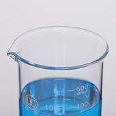 厂家供应高硼硅玻璃烧杯可承受实验室高温玻璃器皿带刻度玻璃烧杯