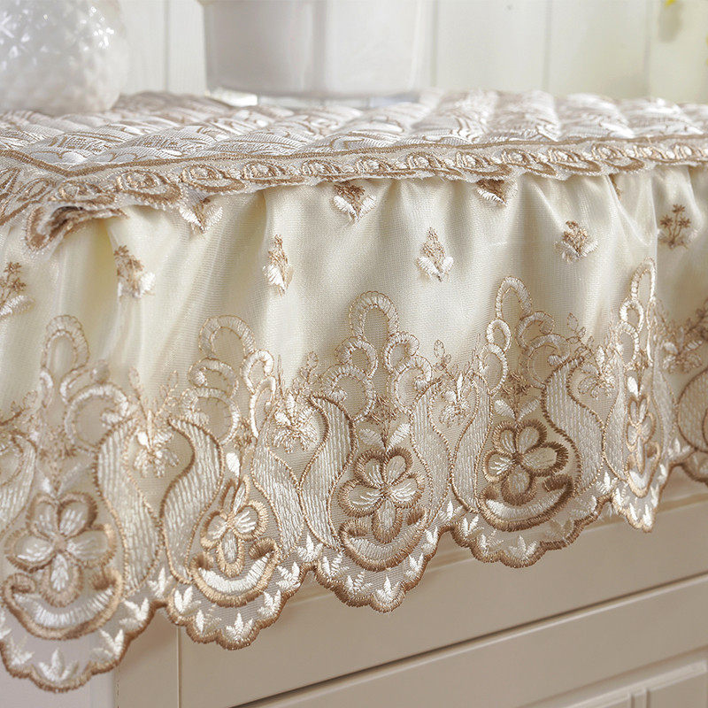 ll欧式床头柜盖布蕾丝公主风家具防尘布艺遮盖巾多用电视柜茶几罩,居家布艺,万能盖巾,淘宝优惠券,粉丝福利购,淘宝优惠卷
