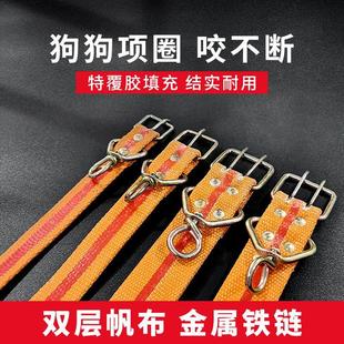 牵引绳土狗项圈遛狗绳大型中型小型犬铁链脖圈颈圈脖套宠物用品