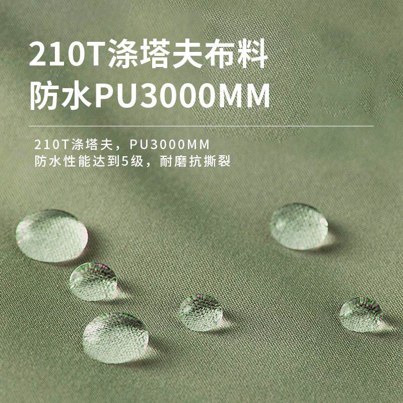 单层蓝宇帐篷六角户外大天幕自动帐篷露营便携式防雨防晒蒙古包