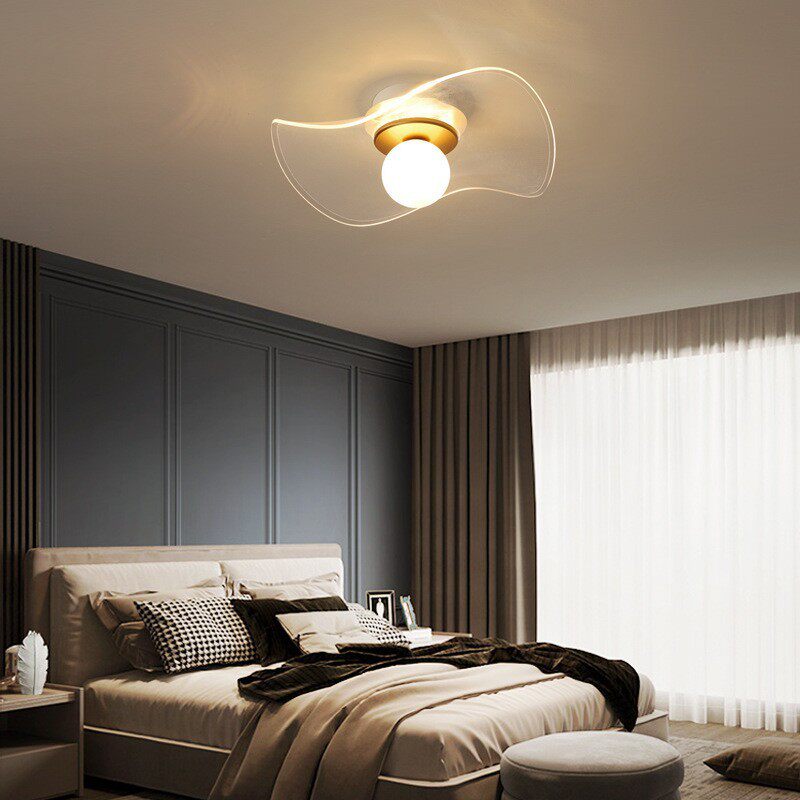 现代风格方形灯客厅灯书房吸顶灯房间卧室灯浪漫餐厅北欧灯具