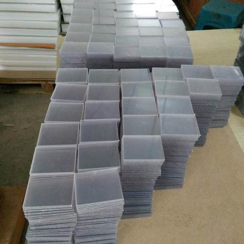 供应4.5mm双面刮防加硬花pc板材有机玻璃板透明乳白色亚克力pc板