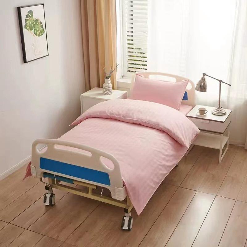 棉质三件套多件套病房诊所养老院床单被罩枕枕套护理病床床上用品