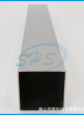 SUS304不锈钢大方管80X80X2.0抛光表面工程建筑装饰桥梁护栏用