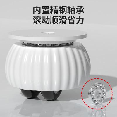 德国万向轮轮子移动底座粘贴式滑轮承重家具茶几桌子重型脚轮滚轮
