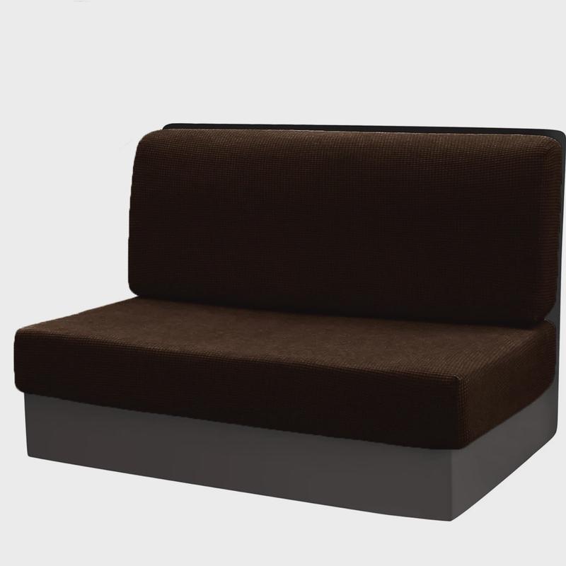 馆分体2片式房车沙发坐垫套靠背套餐弹力防尘防污卡座沙发套