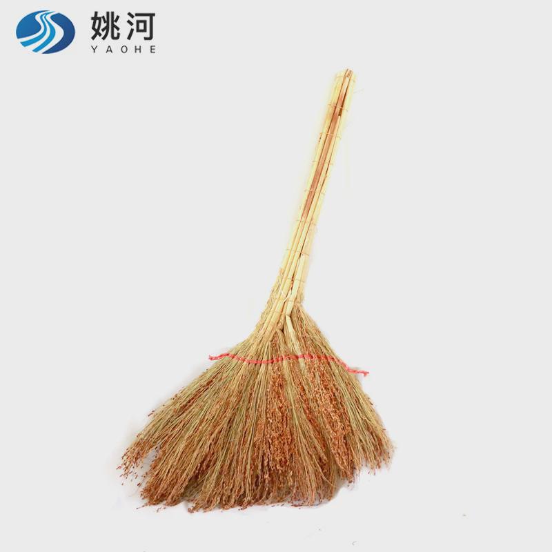毛扫把户外扫院子工厂车间硬毛竹老式扫水家用塑料捎把长新品