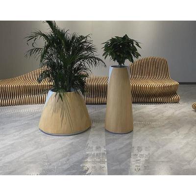 玻璃钢花盆户外商场厂家钵花器组合酒店种植落地大花坛花箱花