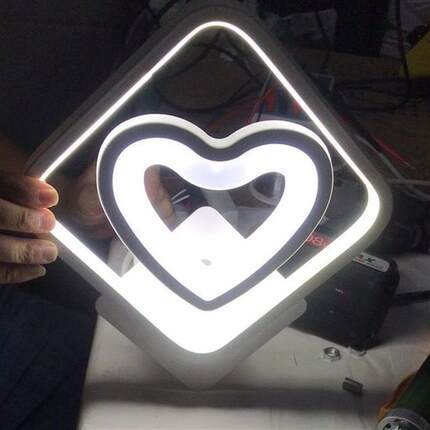 灯具卧室床头灯壁灯简约现代创意可旋转可变色led客厅灯装饰浪漫