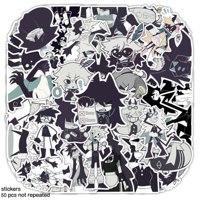 200张行为基准贴纸Fundamental Paper Education动画不干胶防水