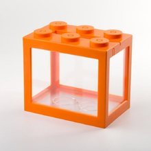 泰国斗鱼积木鱼缸小型海藻球盒积木式微景观创意鱼缸客厅买二送一