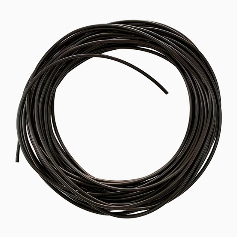 厂家现货多规格黑皮光纤地埋灯塑料导光条户外广场地面光纤软质带