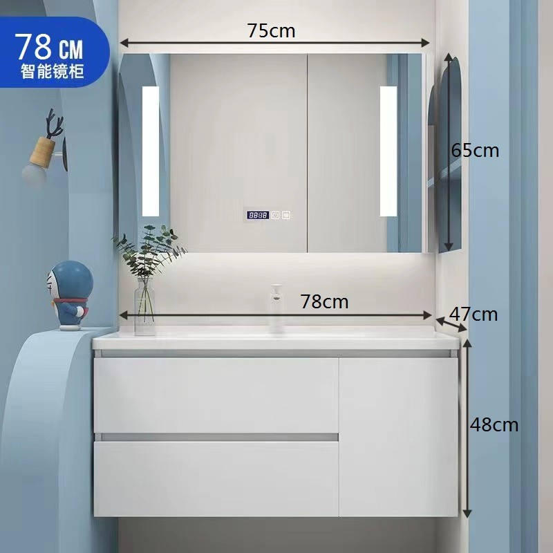 of9d68厘米78厘米88厘米98厘米108厘米118实浴室柜洗漱台组合厘米